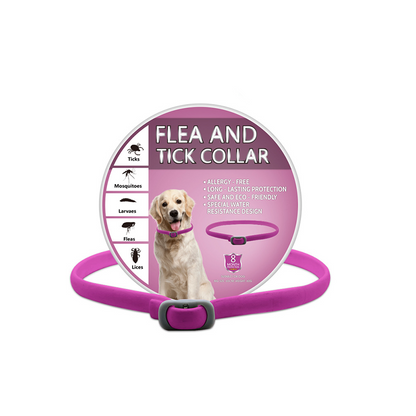 【🎁 BUY 2 GET 1 FREE】8-Month Natural Flea & Tick Collar 🌿 100% Plant-Based