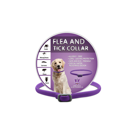 【🎁 BUY 2 GET 1 FREE】8-Month Natural Flea & Tick Collar 🌿 100% Plant-Based