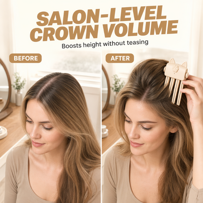 🎁 BUY 3 GET 2 FREE | Instant Root Volume ✨ Wireless Heated Lift Clip for Fine, Flat Hair