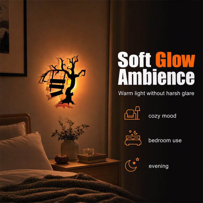 🔥  Buy 3 Get 2 FREE 🎃✨ Turn Any Room Into Halloween in Seconds! 👻 LED Glow Wall Stickers — Peel, Stick & Glow! 🕷️🌙